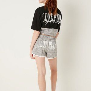NWT VS Pink Varsity Shorts XL